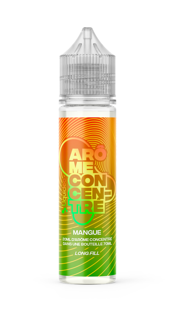 AROMES CONCENTRES LONGFILL - Mangue - 20ml / Bouteille 70ml x4