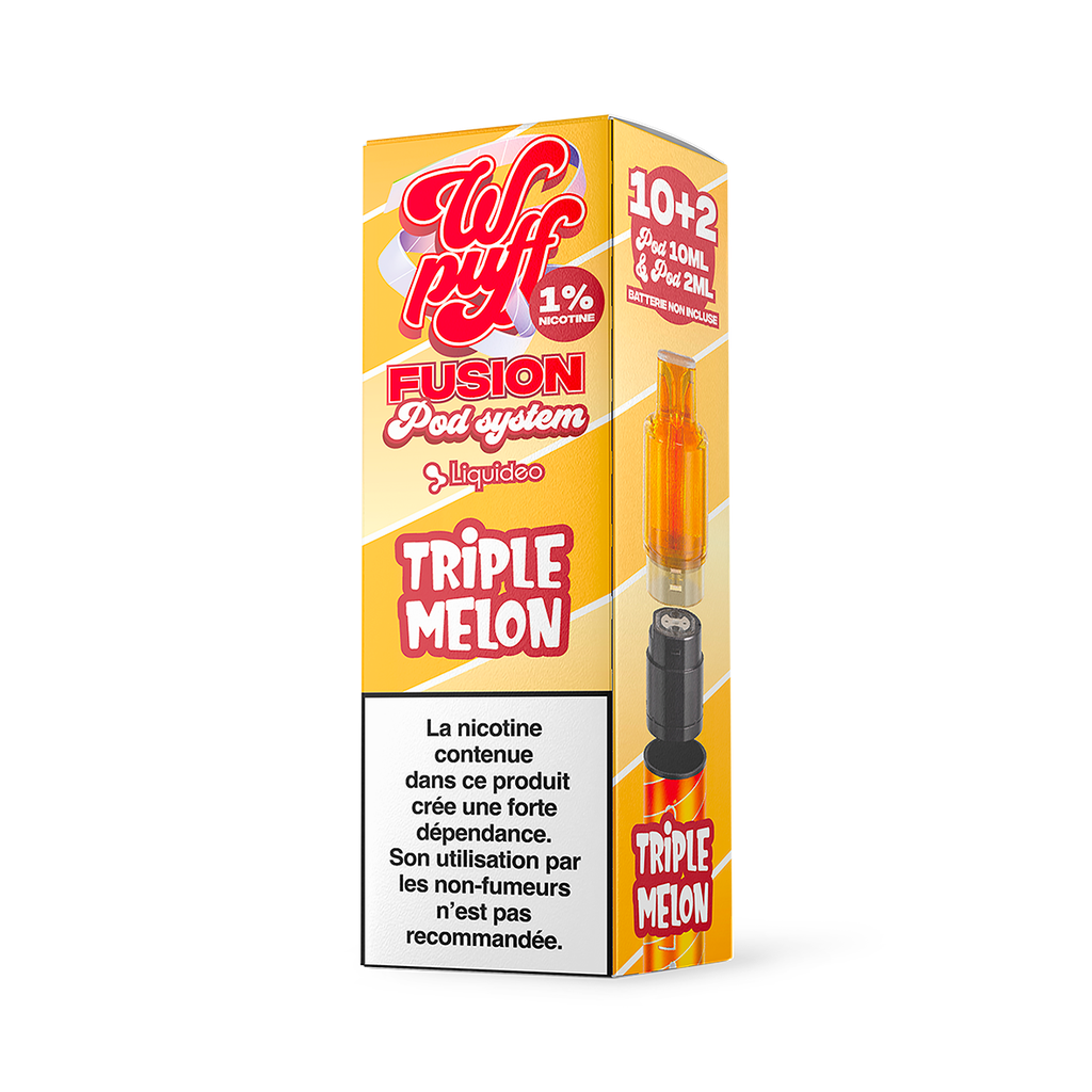 Fusion Pod System - 1 pod Triple Melon x10