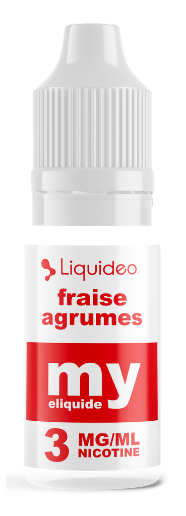 My eLiquide - Fraise Agrumes 10ml x6