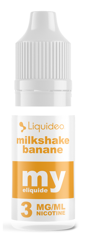 My eLiquide - Milkshake Banane 10ml x6