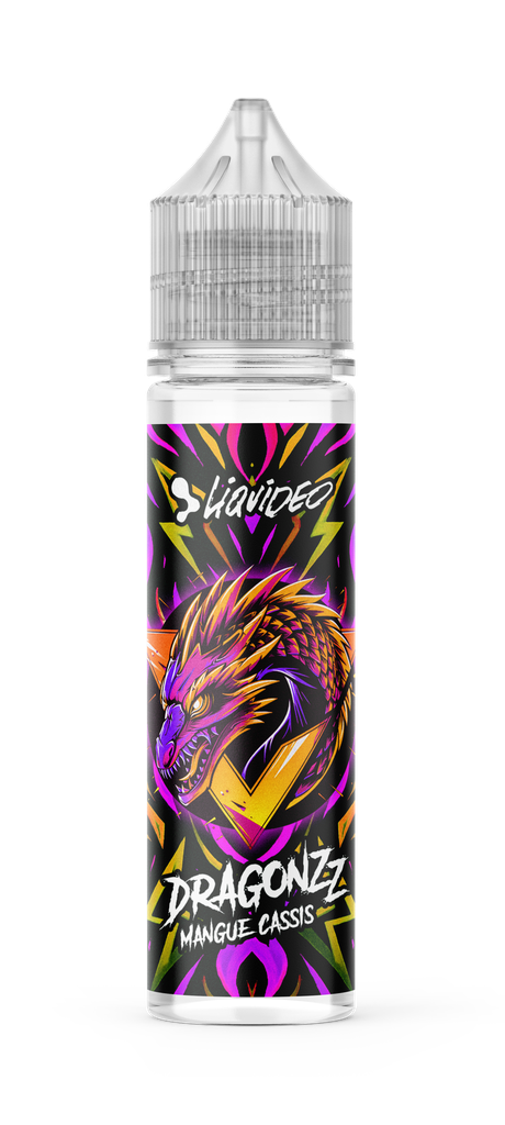 Dragonzz - Dragon Mangue Cassis 50ml x4