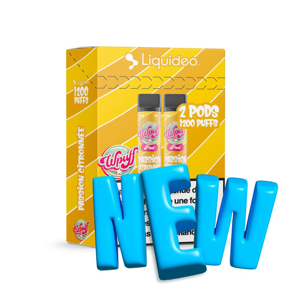 Wpuff 1800 - 2 pods Passion Citronnée x5