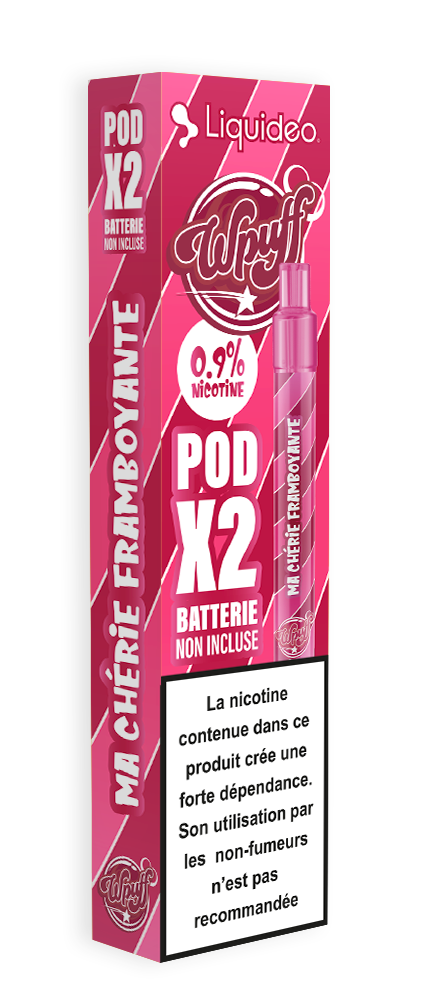 Wpuff Pod 2.0 - 2 pods Ma Chérie Framboyante x10