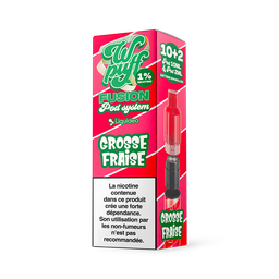 Fusion Pod System - 1 pod Grosse Fraise x10