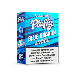 Pluffy - Blue Dragon - 1 pod + 1 fiole 10ml 1,7% nicotine x10