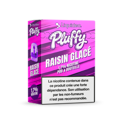Pluffy - Raisin Glacé - 1 pod + 1 fiole 10ml 1,7% nicotine x10